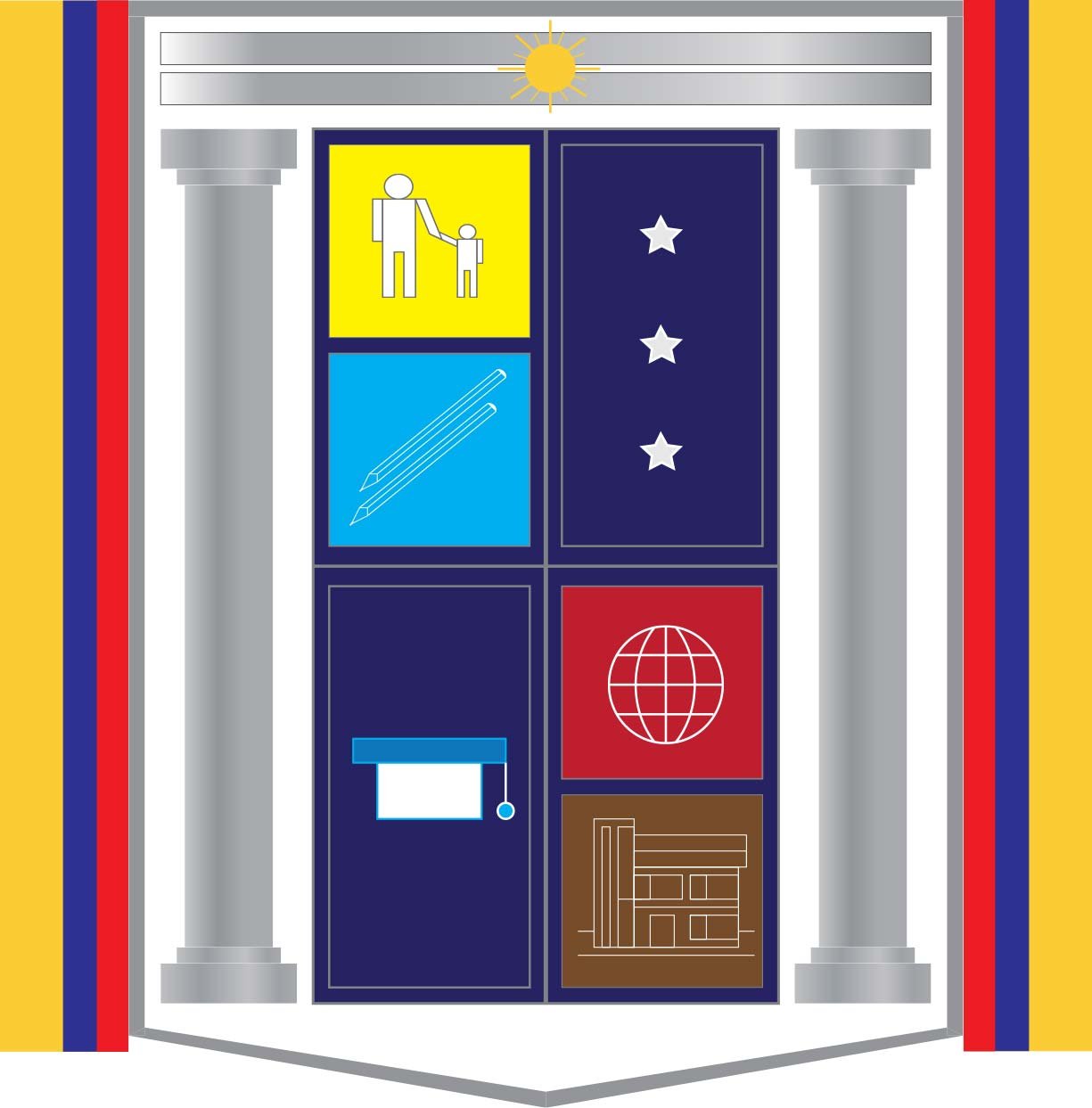 Escudo institucional de Punto de Partida